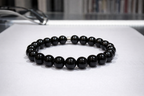 Black Tourmaline Beaded Bracelet