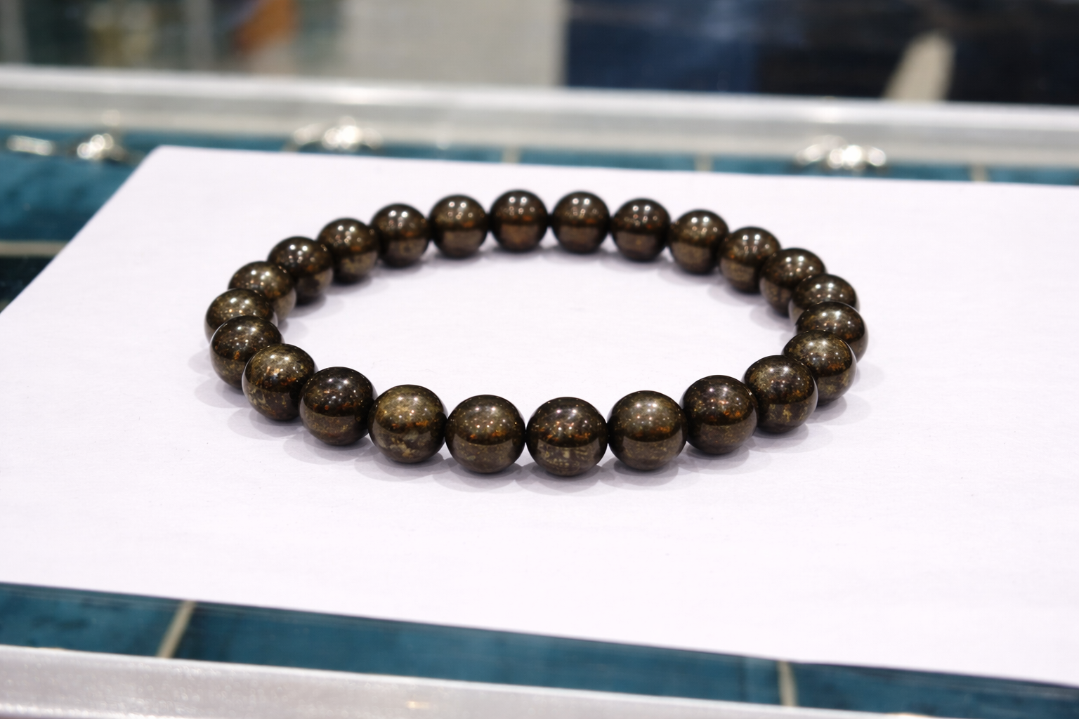 Pyrite Beaded Bracelet Main image