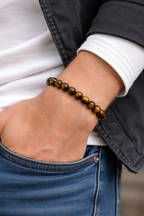 Tiger’s Eye Beaded Bracelet