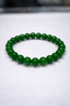 Green Jade Bead Bracelet
