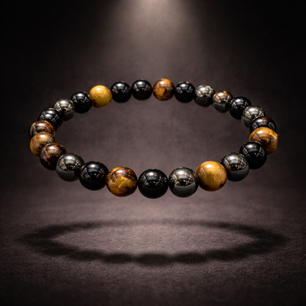 Triple Protection Bead Bracelet - .