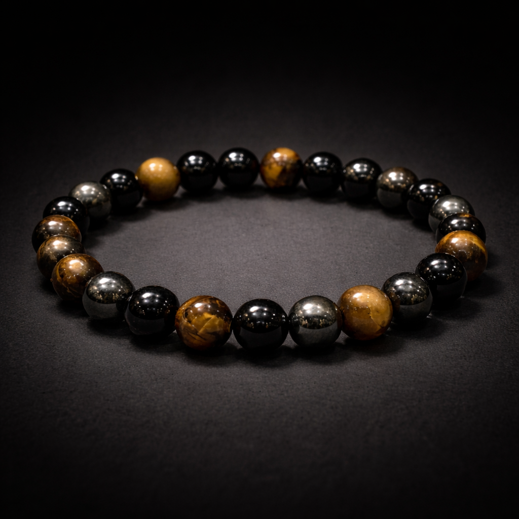 Triple Protection Bead Bracelet - .