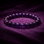Amethyst Gemstone Bead Bracelet - .