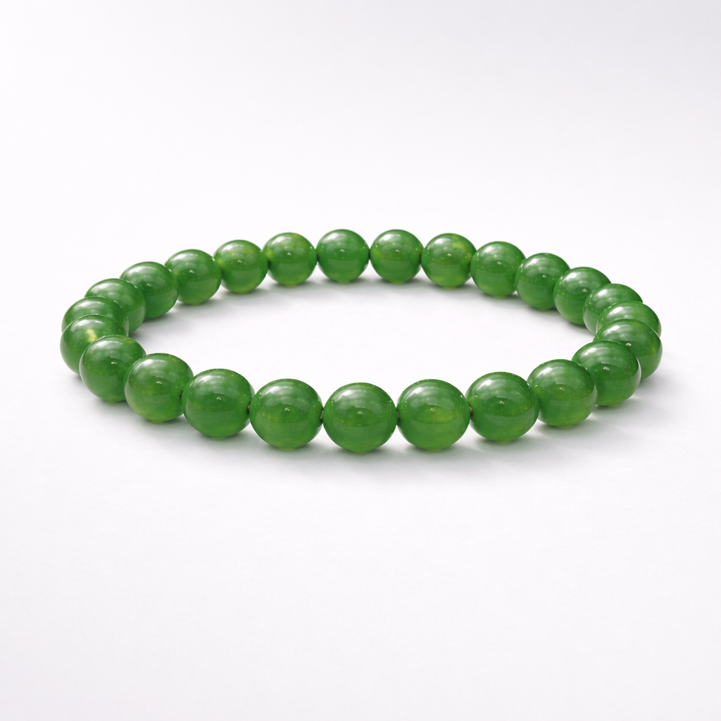 Green Aventurine Beaded Bracelet - .