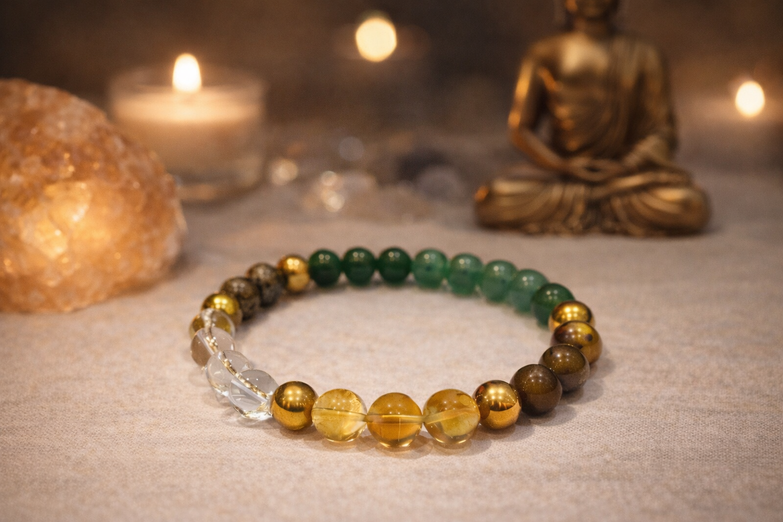 Multi-Stone Healing Bracelet