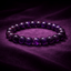 Amethyst Gemstone Bead Bracelet - Karma & Peace