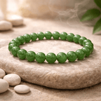 Green Aventurine Beaded Bracelet - Karma & Peace