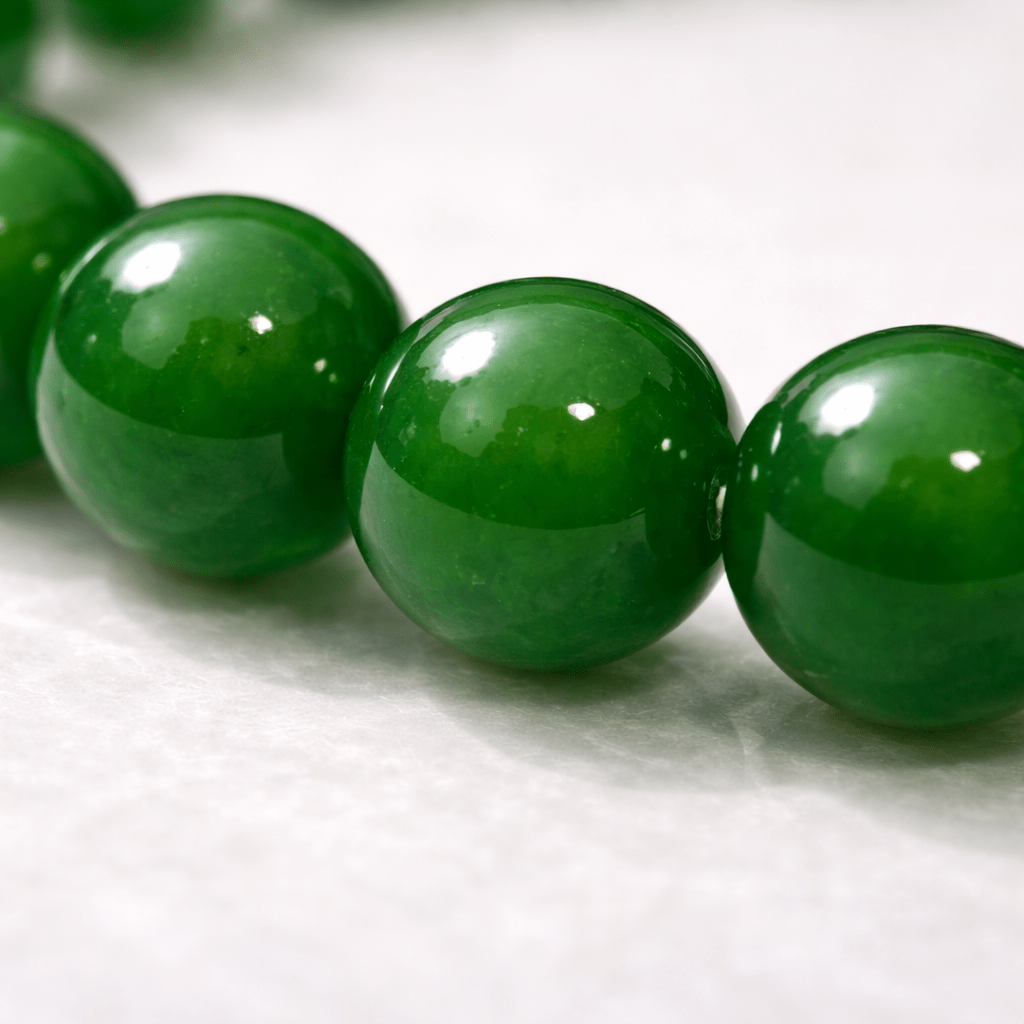 Green Jade Bead Bracelet Secondary image