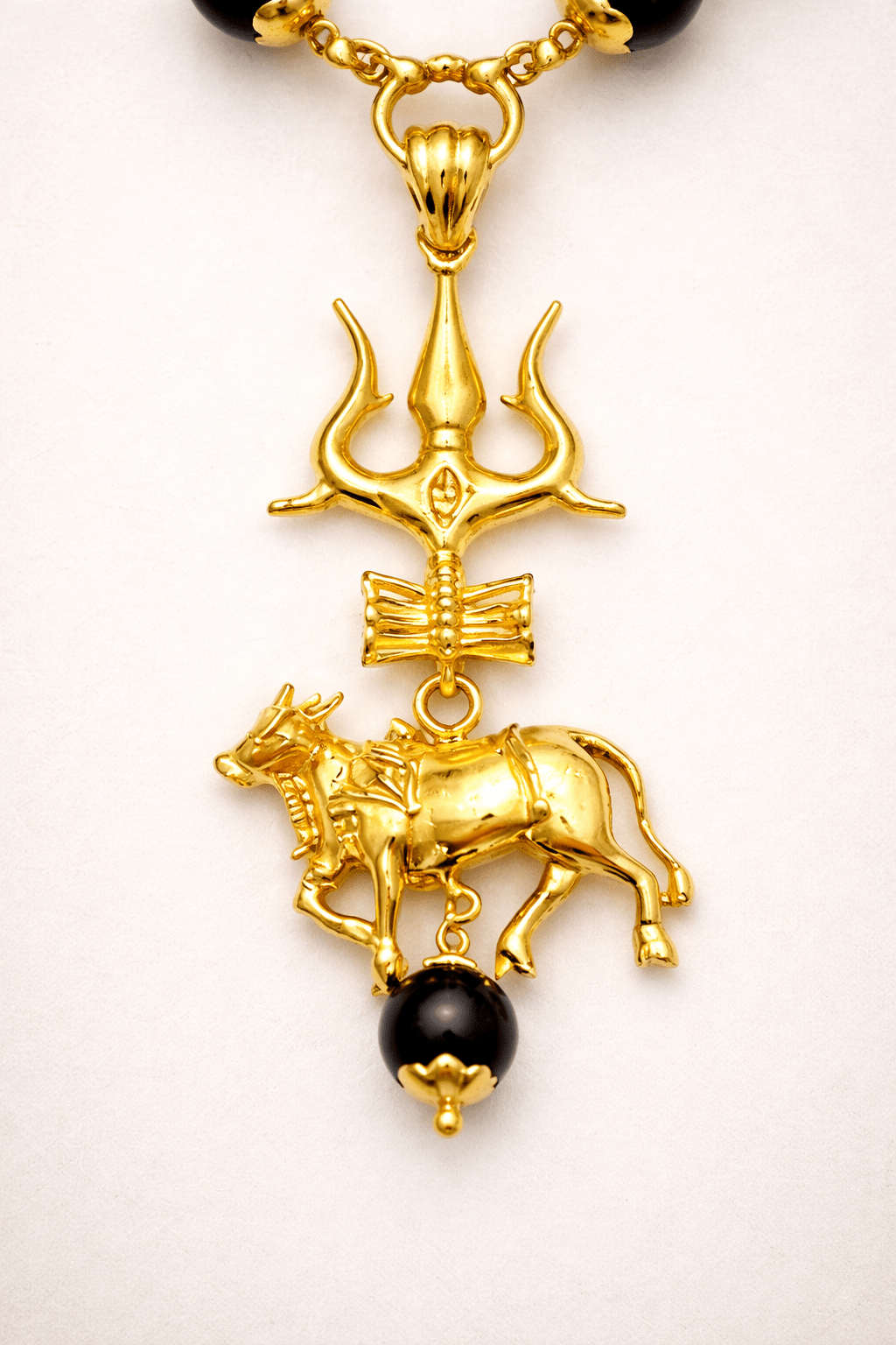 Karungali Mala With Trishul Damru And Nandi Secondary image