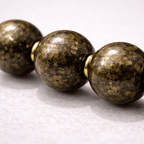 Pyrite Beaded Bracelet - Karma & Peace