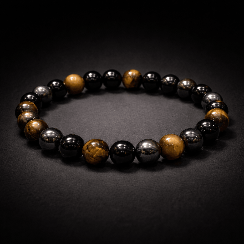 Triple Protection Bead Bracelet - Karma & Peace
