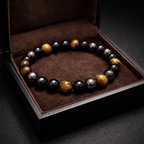 Triple Protection Bead Bracelet - Karma & Peace