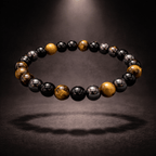 Triple Protection Bead Bracelet - Karma & Peace